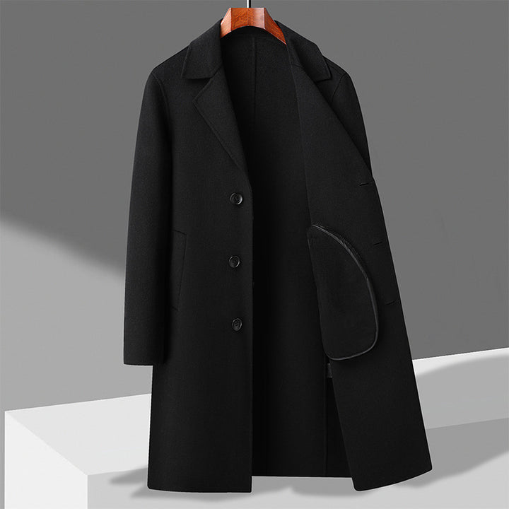 Autumn And Winter Woolen Coat Casual Long - ZEYTONCART