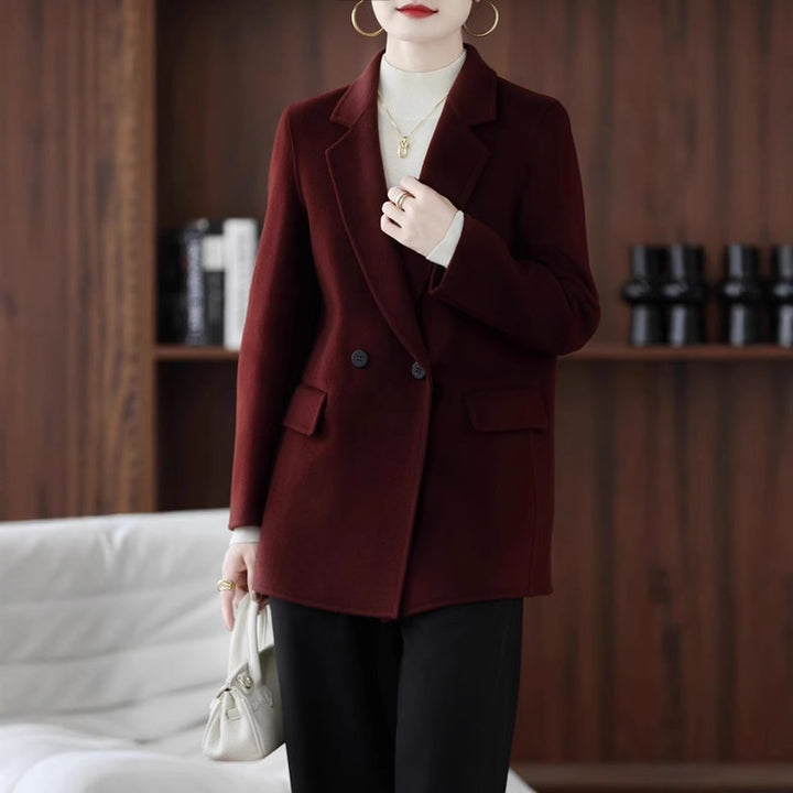 Autumn And Winter Double-sided Woolen Coat Women - ZEYTONCART