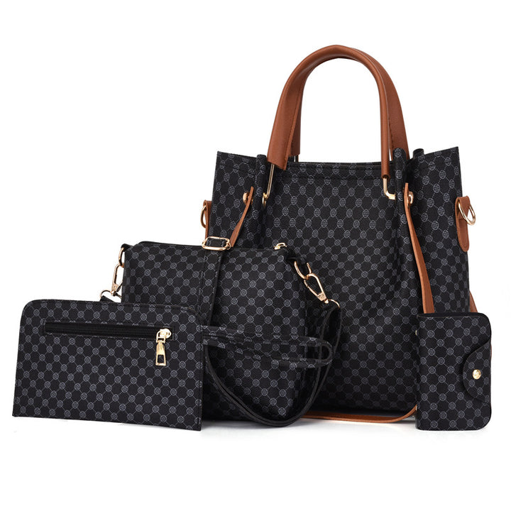 Women's Bag Handbag Fashion Fashion Mother And Child Bag Four-piece Set - ZEYTONCART