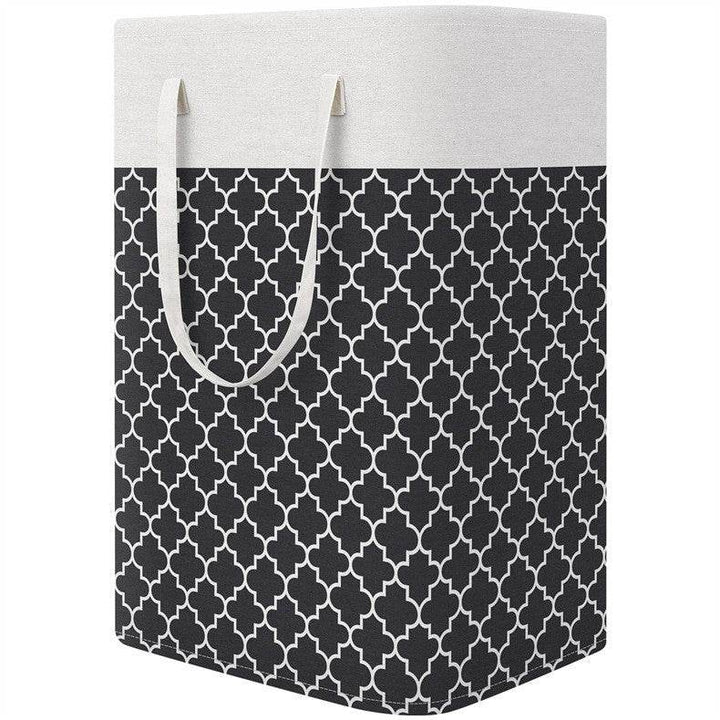 Large Laundry Basket Striped Foldable Storage Bag Laundry Baskets - ZEYTONCART