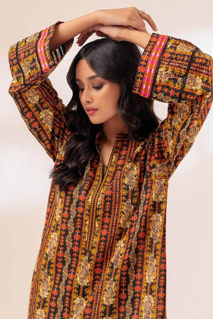 Stitched 2-Piece Lawn Suit – Printed Shirt & Straight Trouser (PWS2232P10) - ZEYTONCART