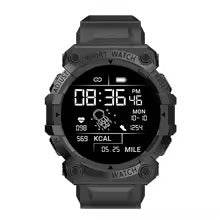 Black Smart Watch Sports Bluetooth Reminder With Color Screen Health Monitoring Fd68s Wearable Fitness Tracker - ZEYTONCART