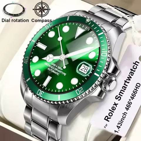 Aiweile AW12 New Style Luxury Smart Watch Dials Answer Call For Men Waterproof Sport Digital Business Watch For Gift - ZEYTONCART