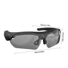 Wearable HD 1080P Camera Outdoor Cycling Glasses Polarized Lens Smart Camcorder Security Protection Video Record Smart Camera - ZEYTONCART