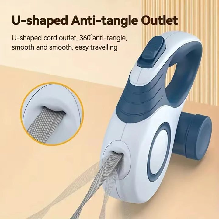 5M Booteely Automatic Retractable Dog Leash Extendable Rope For Outdoor Travel Walking Hiking Small Dogs Traction Rope Cat Lead - ZEYTONCART