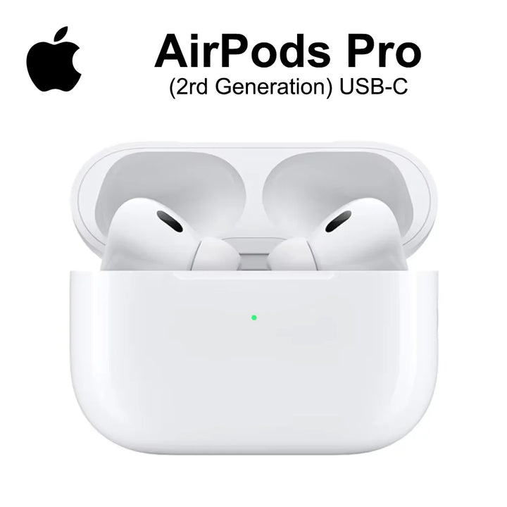 Apple AirPods Pro 2 Wireless Bluetooth Earphone Active Noise Cancelling Spatial Audio with USB-C MagSafe Wireless Charging Case - ZEYTONCART