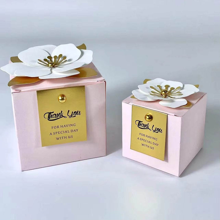 20/50pcs Luxury Sweet Wedding Gift Box Party Supplies Candy Box Anniversary Decorative Gift Box Packing Box Birthday Party Decor - ZEYTONCART