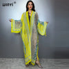 WINYI summer outfit kimono africa abaya muslim beach cover up maxi dress cardigans beach wear women abaya dubai luxury kaftan - ZEYTONCART
