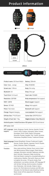 2025 T800 Ultra Smart Watch Men 49mm Series 8 1.99