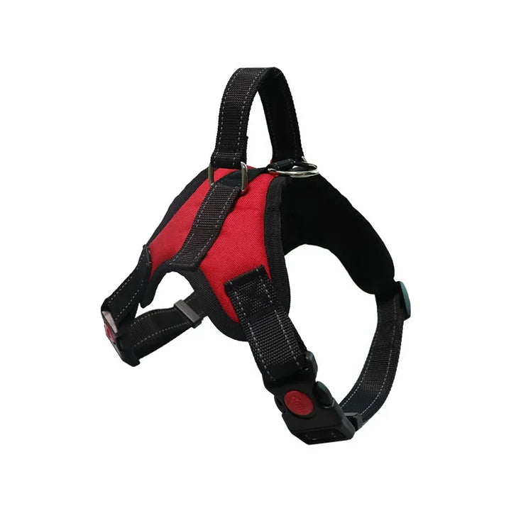 Pet Dogs Adjustable Harness Small and Large Dog Harness Vest,150cm Strong Dog Leash Pet Leashes Reflective Leash Drag Pull Tow - ZEYTONCART