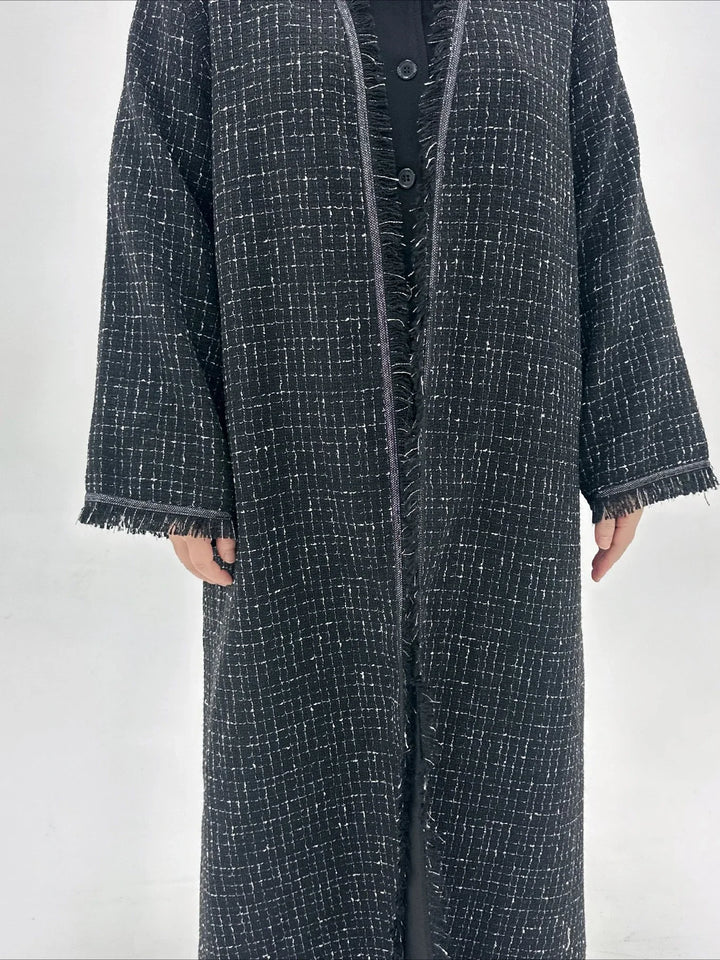 Winter Thicken Abaya for Women Outwear Muslim Eid Long Robe Ramadan Morocco Dubai Abayas Kaftan Islam Jalabiya Dresses 2025 - ZEYTONCART