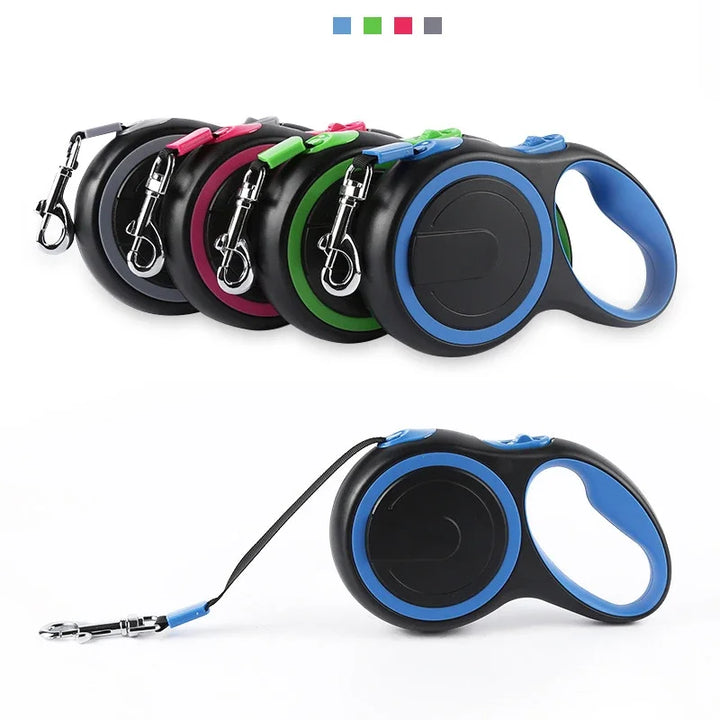 3/5/8M Durable Nylon Retractable Dog Leash Leads Automatic Extending Leash For Small Medium Large Dogs Puppy Walking Leash Rope - ZEYTONCART