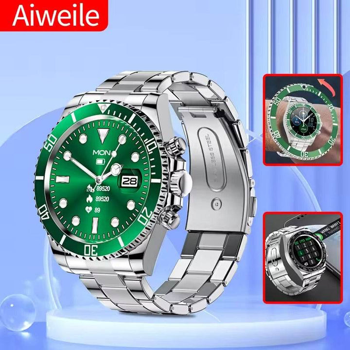 Aiweile AW12 New Style Luxury Smart Watch Dials Answer Call For Men Waterproof Sport Digital Business Watch For Gift - ZEYTONCART