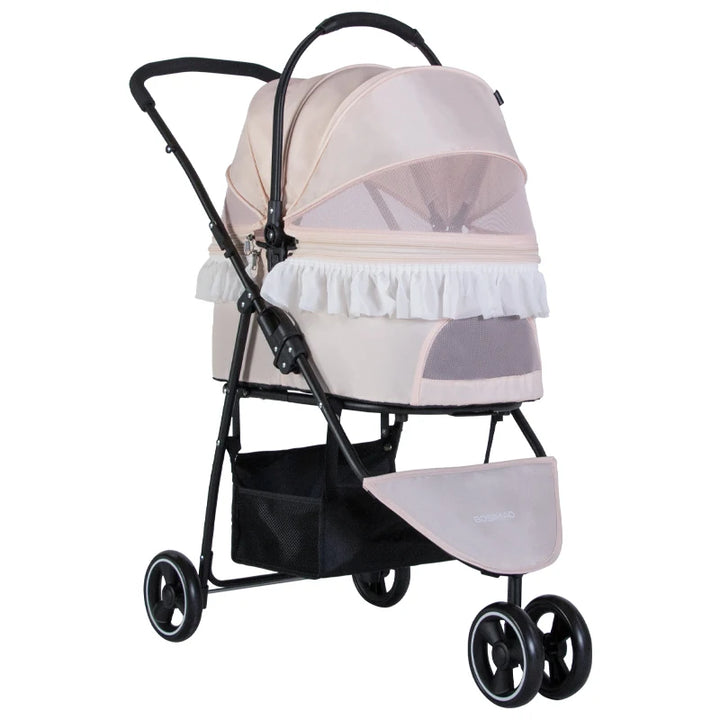 Pet Stroller Detachable Small and Medium-sized Dog Travel Stroller Lightweight and Foldable Portable Pet Stroller Pet Supplies - ZEYTONCART