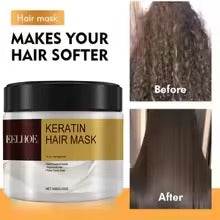 Collagen Hair Treatment Deep Repair Conditioning Argan Oil Collagen Hair Mask Essence Keratin Conditioner For Dry Damaged Hair - ZEYTONCART