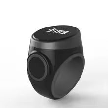 Smart Waterproof Counter Ring for Muslims Zikr Digital Tasbeeh 5 Prayer Time Reminder High-end Smart Wearable Rings 9999 Steps