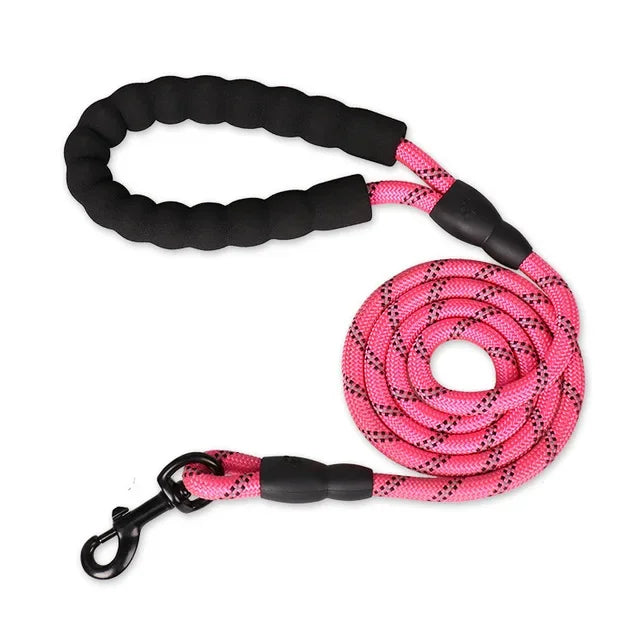 Pet Dogs Adjustable Harness Small and Large Dog Harness Vest,150cm Strong Dog Leash Pet Leashes Reflective Leash Drag Pull Tow - ZEYTONCART