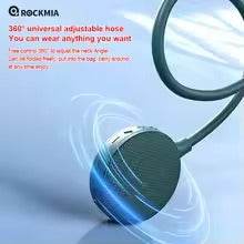 Rockmia Neck Speaker EBS-906 Bluetooth 5.0 Wearable Wireless TF Card Music Player For Home Outdoor Walking Ridding Cycling - ZEYTONCART