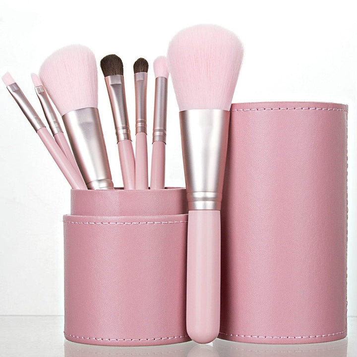 7 Makeup Brushes Portable Mini - ZEYTONCART