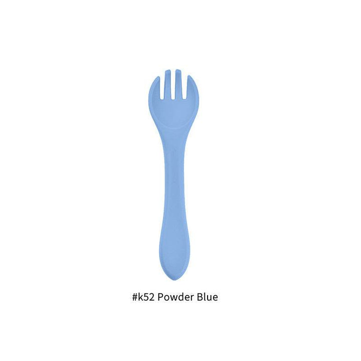 Food Grade Baby Feeding Tableware Silicone Fork - ZEYTONCART