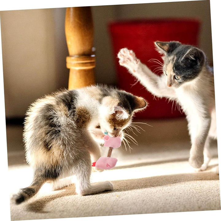 Cat Toy Kitten Toys Teeth Cleaning Toys Silvervine Sticks Cat Silvervine Stick Chew Sticks For Cats Cat Interaction Toys Kitten Plaything Cat Teaser Polygonum Wood The Cat - ZEYTONCART