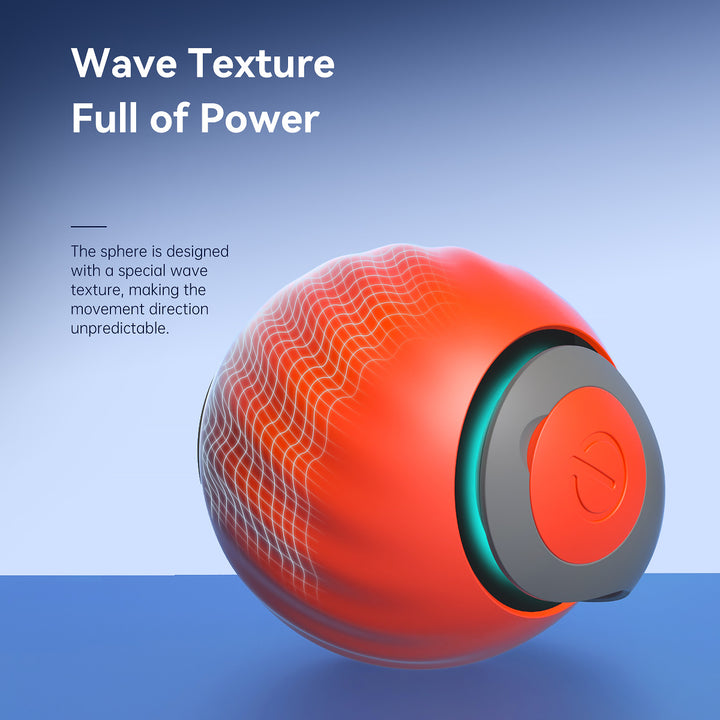 2025 Smart Interactive Cat Ball,Type-C Rechargeable Interactive Cats Toy,Automatic Cat Teaser Toy,Pet Supplies,New Year Gift - ZEYTONCART