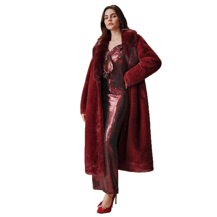 Elegant Trendy Autumn And Winter Casual Faux Fur Coat - ZEYTONCART