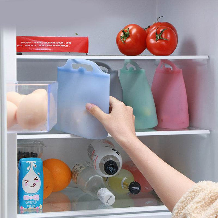 Simple Food Packaging Silicone Storage Bag - ZEYTONCART
