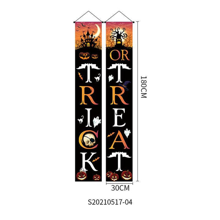 Halloween Decoration Couplet Trick Or Treat - ZEYTONCART