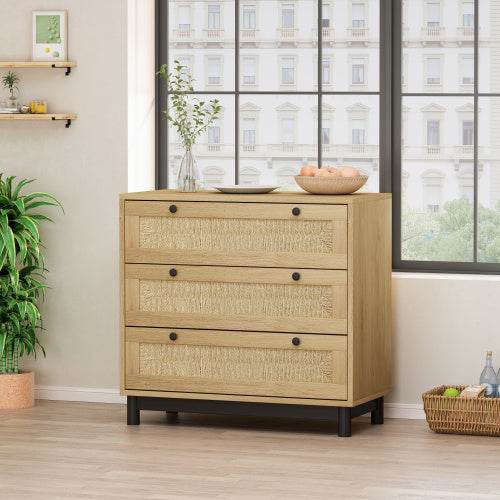 ZytonCart Rope Woven Storage Cabinet for Home Organization - ZEYTONCART