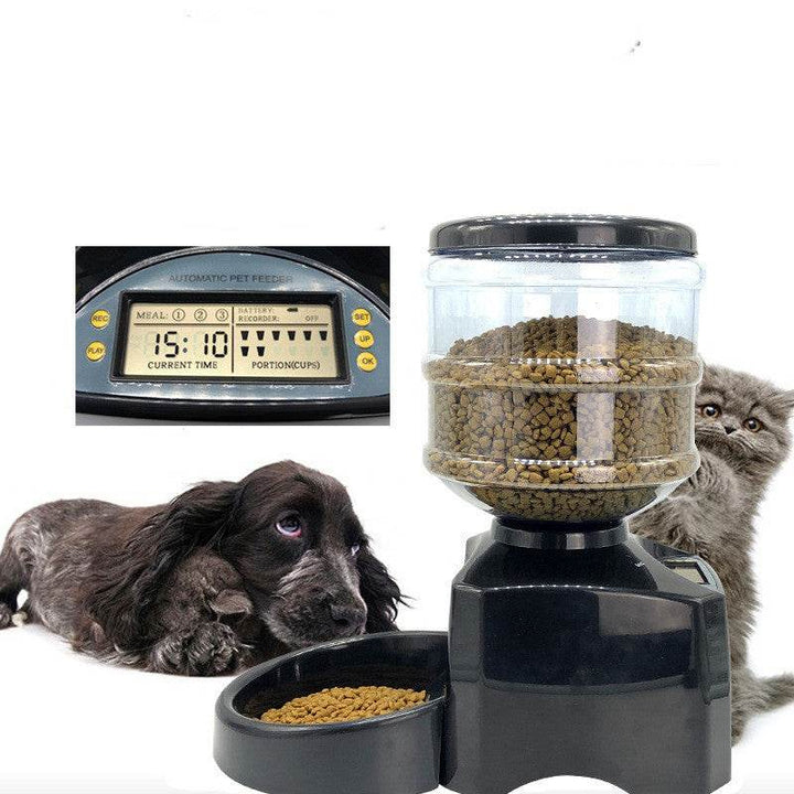 Three-meal Timed Quantitative Pet Automatic Feeding Machine - ZEYTONCART