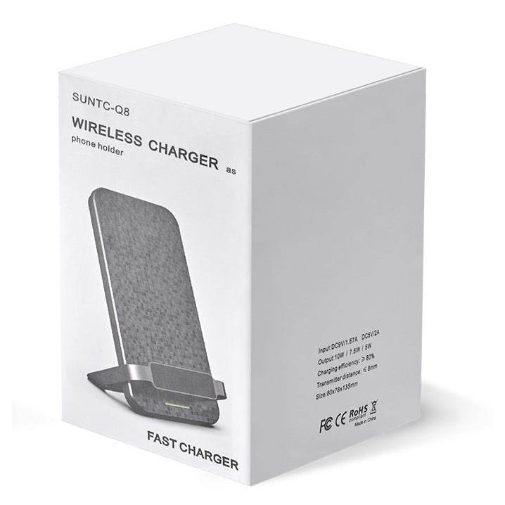 Q8 Black Wireless Charger Bracket - ZEYTONCART