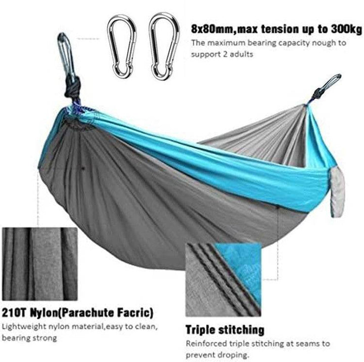 Hammock Outdoor Camping Camping Single Double Parachute Cloth - ZEYTONCART
