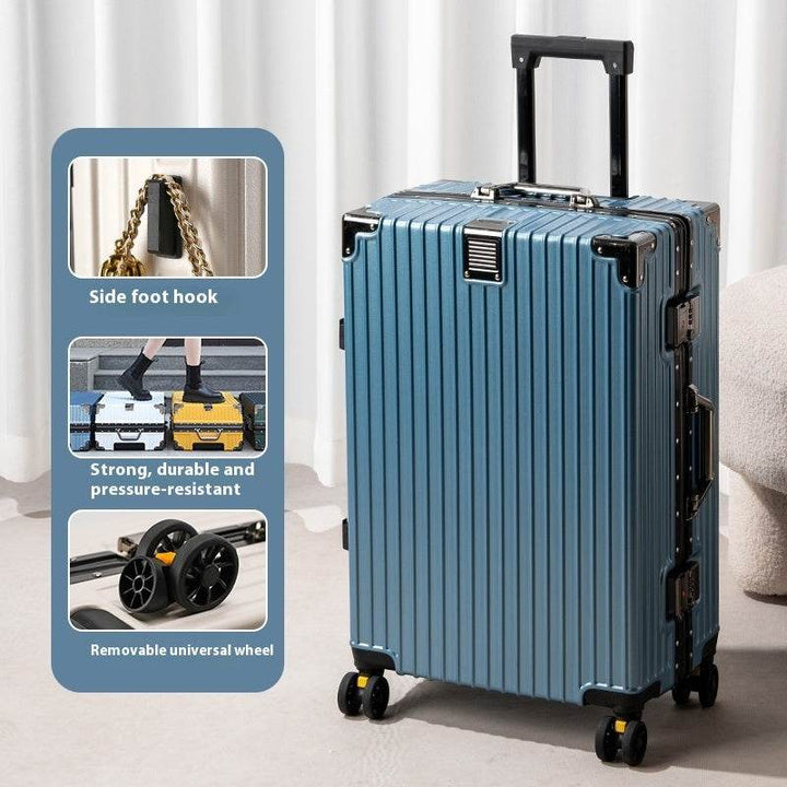 Suitcase Large Capacity Aluminium Frame Luggage - ZEYTONCART
