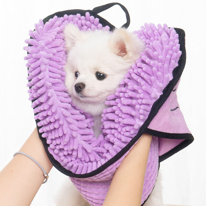 Dogs Cats Towels Super Absorbent Dog Bathrobe Microfiber Bath Towels Quick-Drying Cat Bath Towel For Pets Towel Dog Towels Pet Products - ZEYTONCART