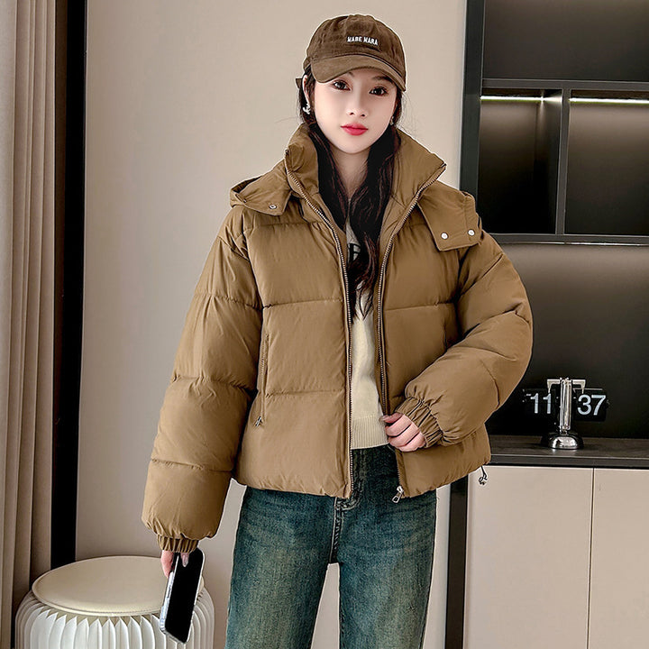 Winter Hooded Slim-fitting Cotton-padded Jacket Fashionable Stylish - ZEYTONCART