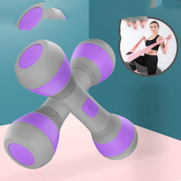 Dumbbell Ladies Adjustable Weight Fitness Home Fitness Equipment Thin Arms Girls - ZEYTONCART