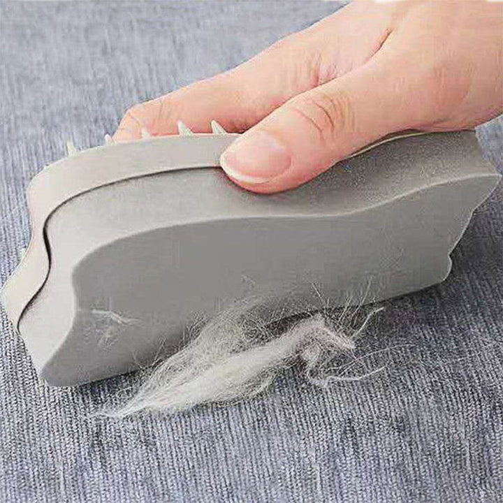 MOMI Pet Hair Remover Silicone Sponge Brush Hair Removal Brush Cat Comb Massage Brush Beautician Shower Comb - ZEYTONCART