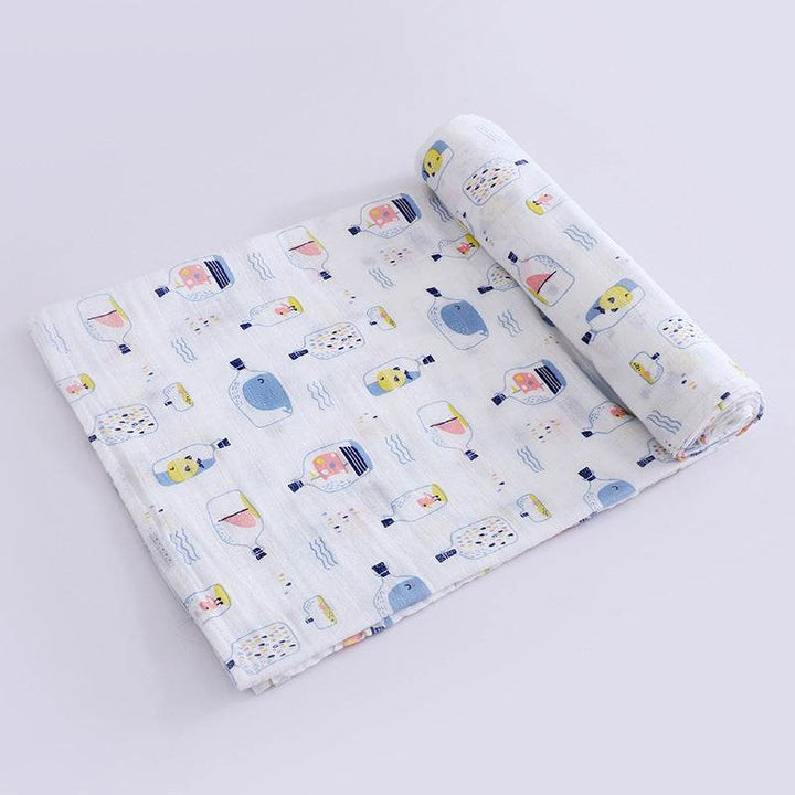 Newborn Blankets, Swaddling Towels, Bamboo Cotton Blankets - ZEYTONCART