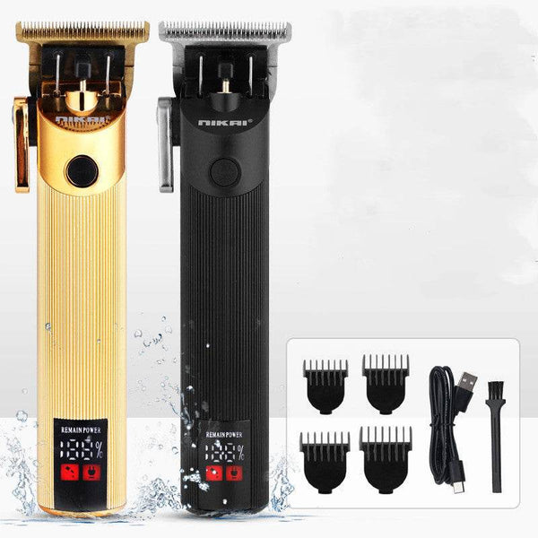 LCD Barber Razor Carving Electric Clipper - ZEYTONCART