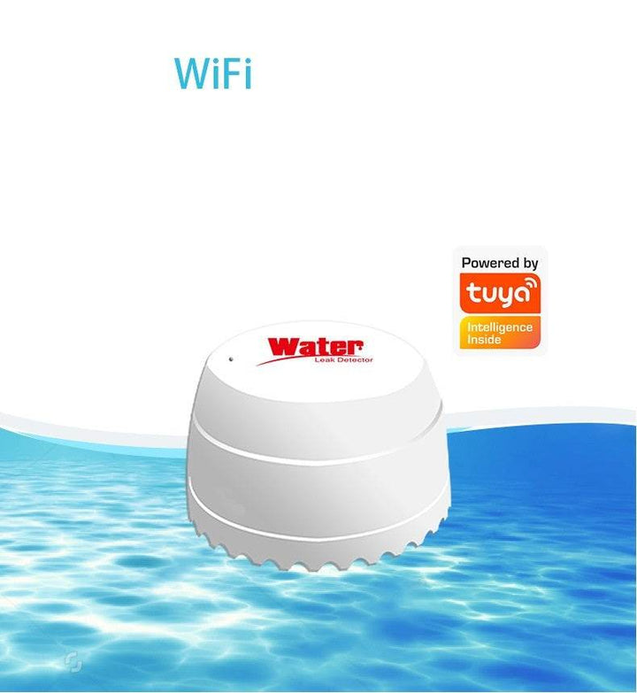 WiFi Smart Leakage Alarm Home Overflow Flood Detector With Buzzer - ZEYTONCART