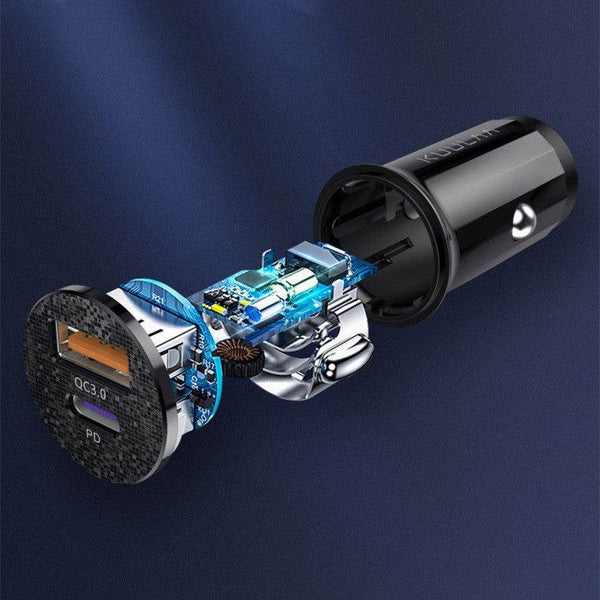 36W Dual-port Car Charger USB Pdqc3.0 Fast Charging Car Charging Private Model Type-c Multi-interface - ZEYTONCART