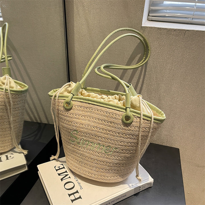 Women's Fashion Woven Shoulder Bag - ZEYTONCART