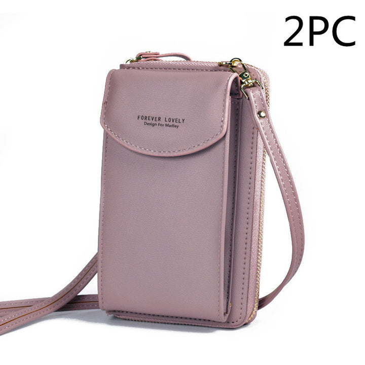 PU Luxury Handbags Womens Bags for Woman Ladies Hand Bags Women's Crossbody Bags Purse Clutch Phone Wallet Shoulder Bag - ZEYTONCART