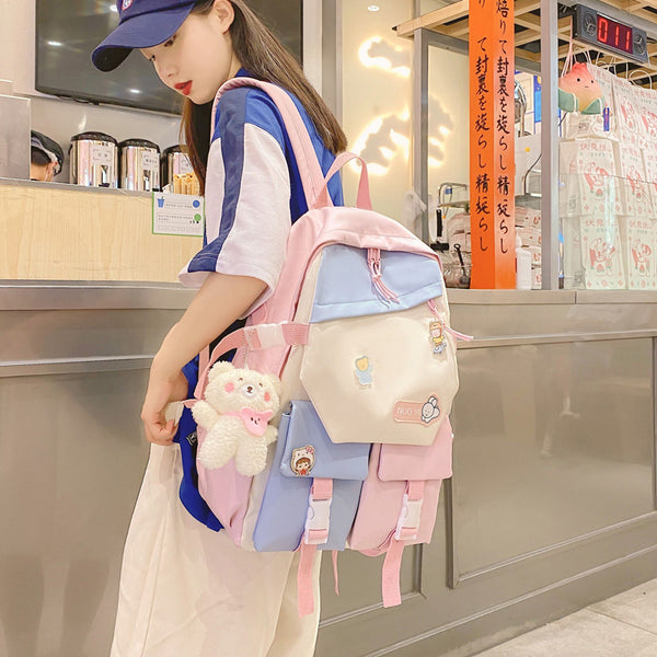 Student Campus Fashion Versatile Backpack - ZEYTONCART