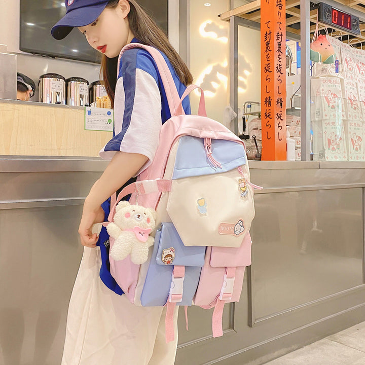 Student Campus Fashion Versatile Backpack - ZEYTONCART
