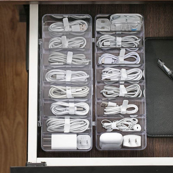 Dust-proof Storage Cable Management Box Hub Organizer Box - ZEYTONCART