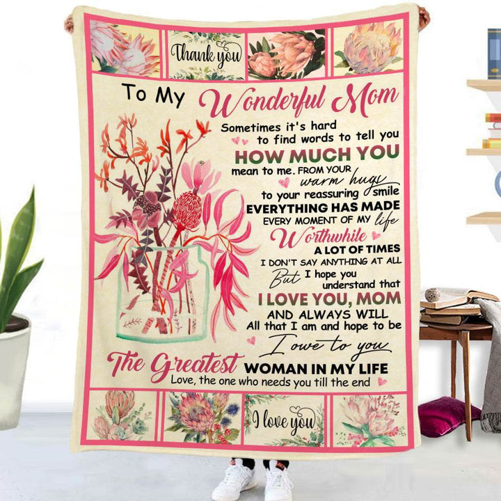 Double-sided Flannel Blanket Air Conditioning Blanket Airplane Blanket Napping Blanket Cover Blanket - ZEYTONCART