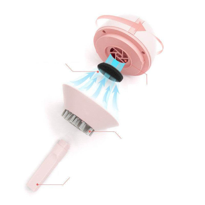 New Car Vacuum  Round Bottom Cute Cleaning Dust Debris USB Mini Vacuum - ZEYTONCART