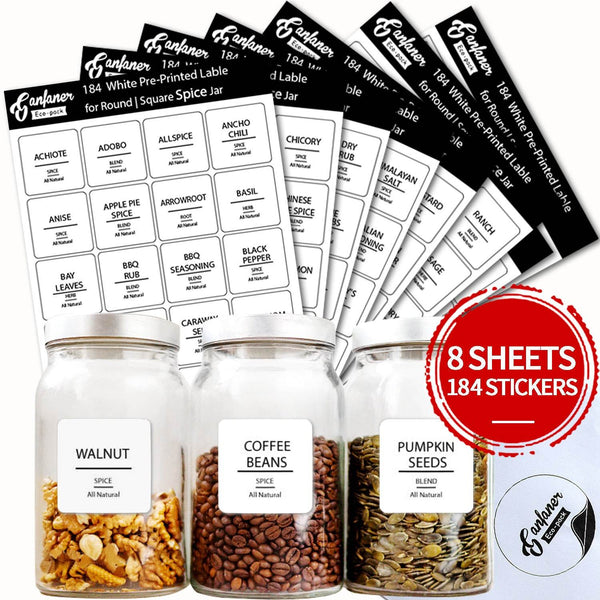 Waterproof Food Labels For Food Pantry - ZEYTONCART